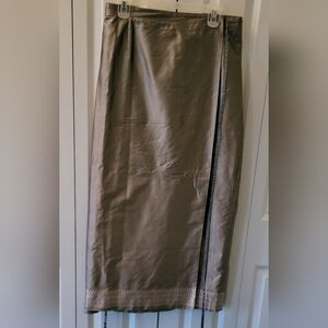 Liz Clairborne Collections Silk Maxi Wrap Skirt